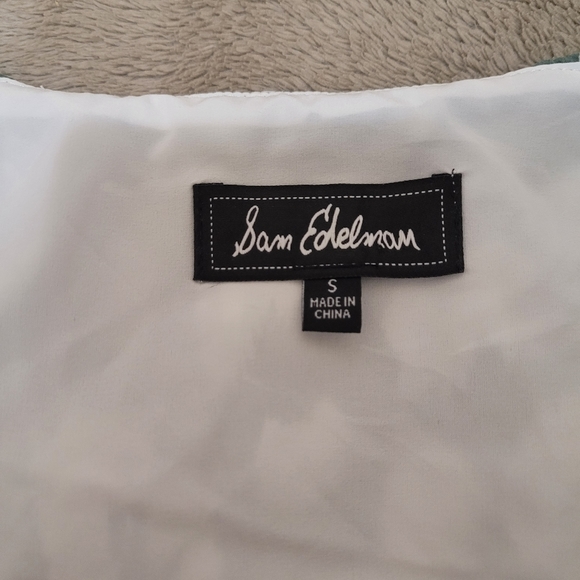 Sam Edelman ruffled sleeveless blouse - Picture 6 of 9